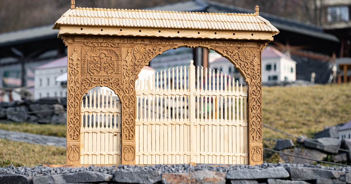 Nagy felelősség székelykaput készíteni!